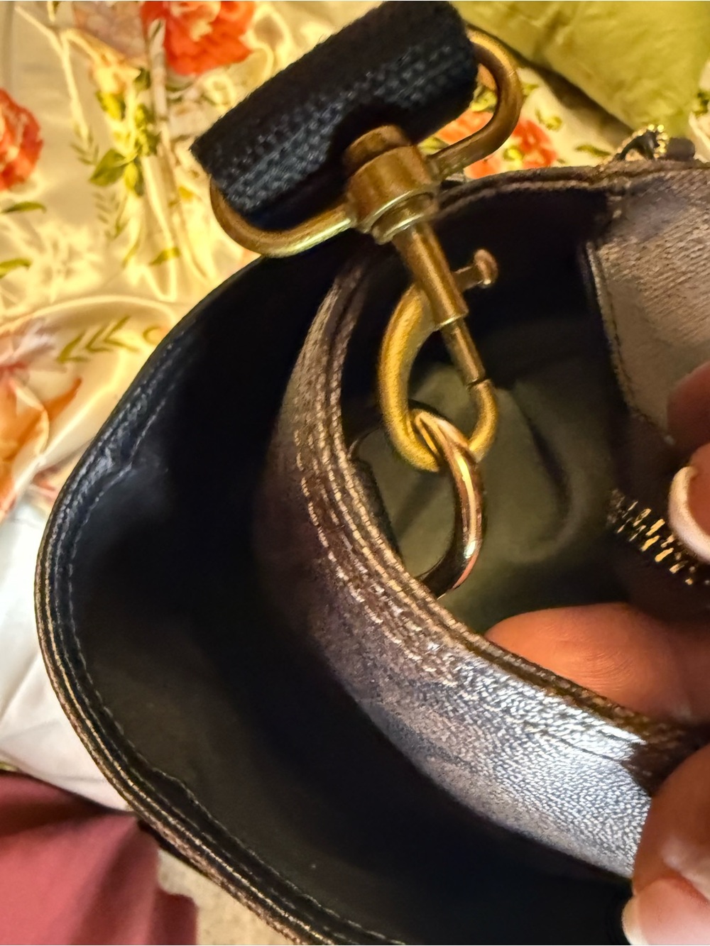 Coach Signature Diaper Bag- Brown - Picture 12 of 16